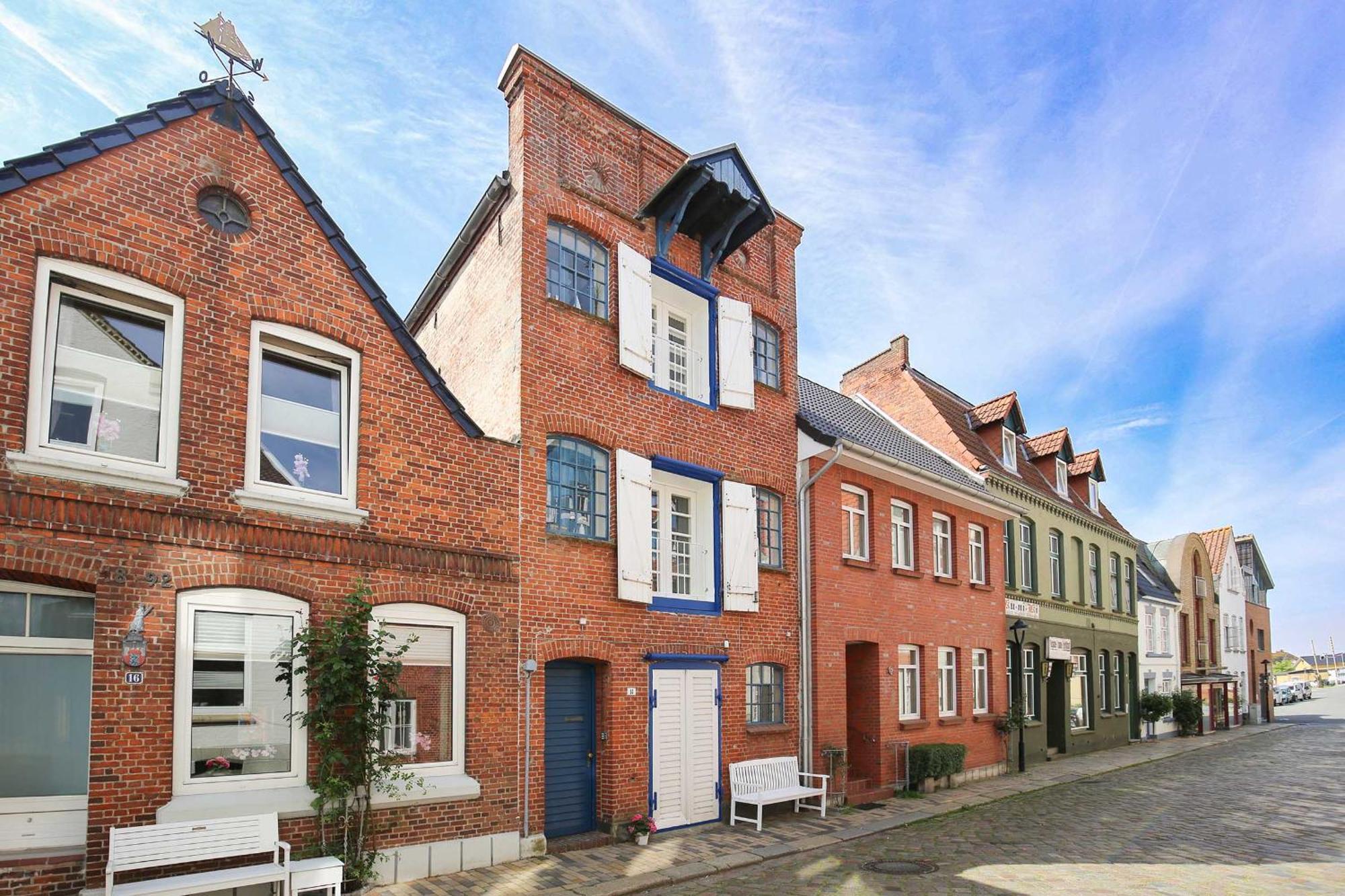 Altes Kontorhaus Kajuete Apartment ฮูซุม ภายนอก รูปภาพ